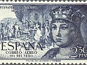 Spain 1952 Characters 2,30 PTA Blue Edifil 1115